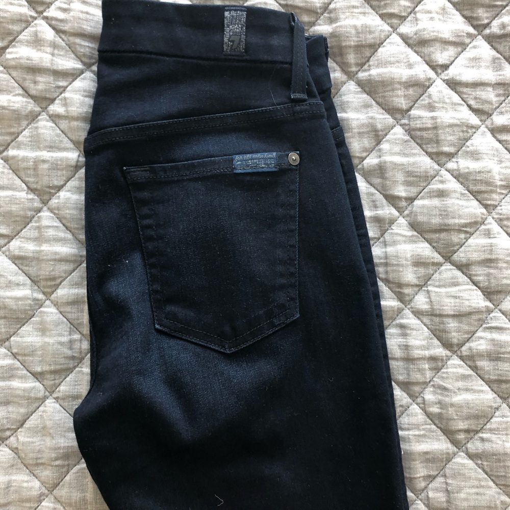 7 for all mankind high waist skinny b(air) size 26